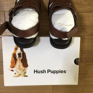 Hush Puppies - ハッシュパピー サンダル 茶色 M-103295の通販 by ...