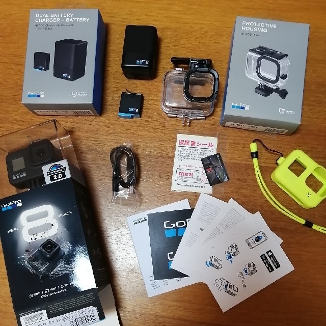 GoPro(ゴープロ)のGoPro8 購入日2020.2/18 スマホ/家電/カメラのカメラ(ビデオカメラ)の商品写真