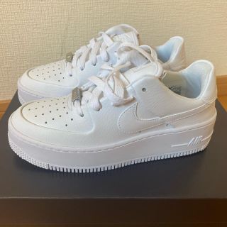 ナイキ(NIKE)のナイキ エアフォース1 セージ ホワイト 26cm(スニーカー)