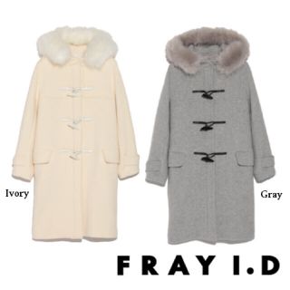 フレイアイディー(FRAY I.D)のfray id  アウター　ダッフルコート　グレー　(ダッフルコート)