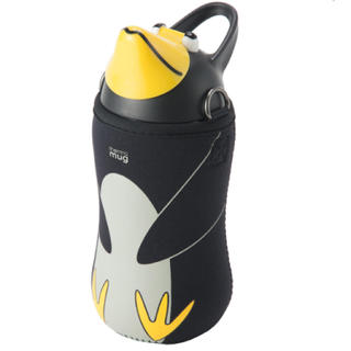 サーモマグ(thermo mug)の水筒　新品　サーモマグ　アニマルボトル　ブラック(水筒)