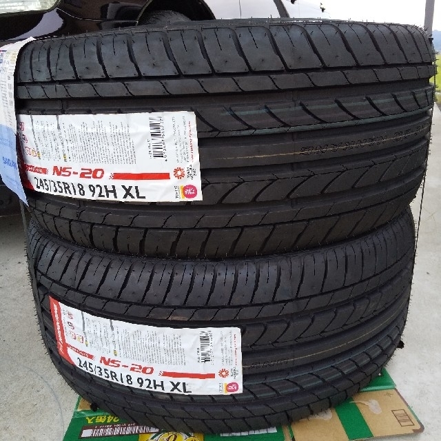 タイヤタイヤ  2020年製Sportnex NS-20 245/35R18 92H