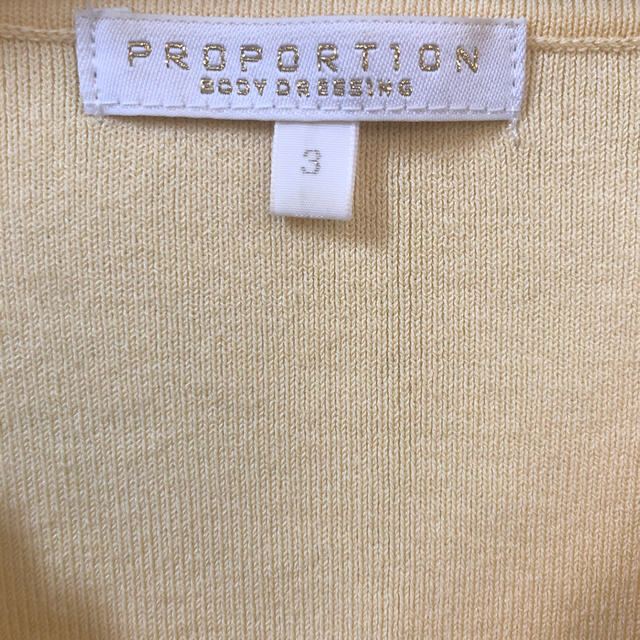 PROPORTION BODY DRESSING(プロポーションボディドレッシング)のトップス レディースのトップス(カットソー(半袖/袖なし))の商品写真
