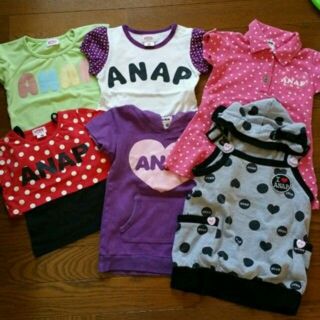 アナップキッズ セットアップ グレー 灰色系 の通販 16点 Anap Kidsを買うならラクマ