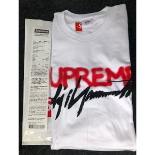 シュプリーム(Supreme)のsupreme Yohjij Yamamoto Logo Tee 新品　Lサイズ(Tシャツ/カットソー(半袖/袖なし))