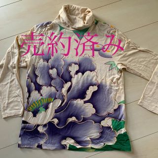 pagong パゴン　タートルカットソー　美品　L(カットソー(長袖/七分))