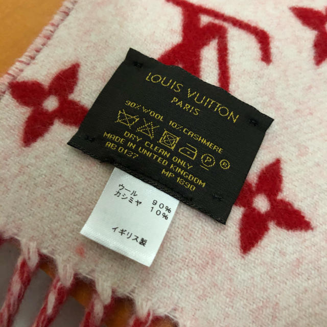 人気満点 LOUIS VUITTON - supreme louisvuitton マフラー 国内正規