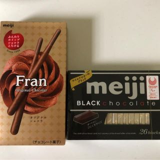 メイジ(明治)の明治　FranとBLACK chocolate (菓子/デザート)