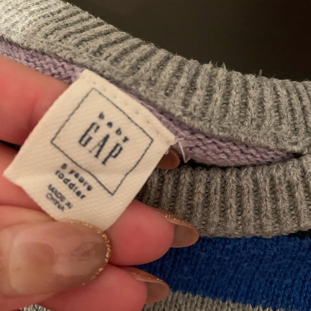 GAP Kids(ギャップキッズ)のGAP レインボーニット キッズ/ベビー/マタニティのキッズ服女の子用(90cm~)(ニット)の商品写真