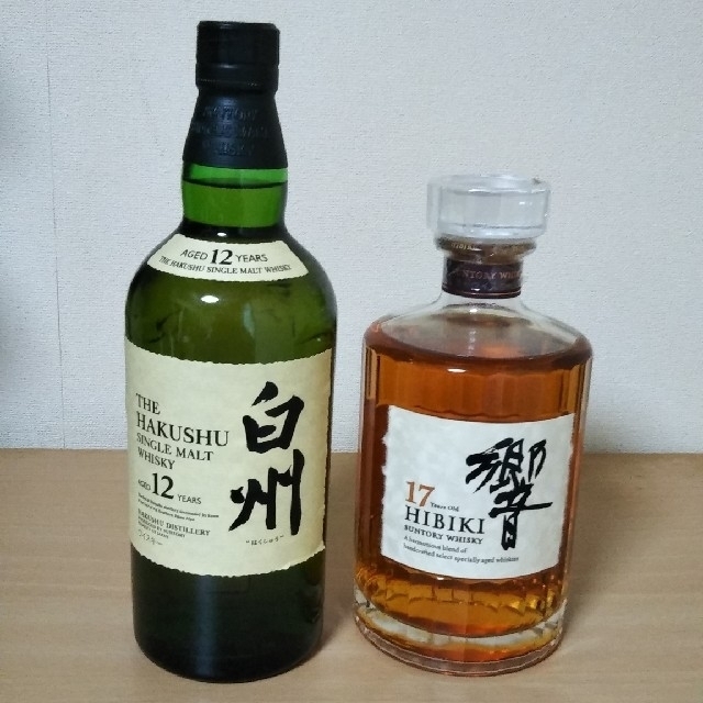 専用　白州12年 700ml、響17年 700ml、山崎NV 700ml食品/飲料/酒