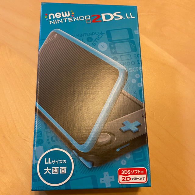 ニンテンドー2DS LL ブラック×ターコイズ 新品未使用