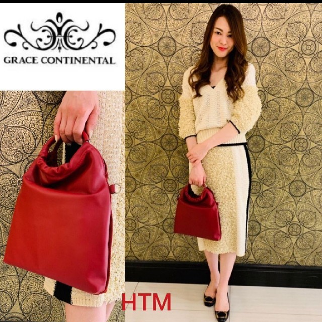 お得人気 GRACE Vincent /スエードコンビバの通販 by fan fun|グレースコンチネンタルならラクマ CONTINENTAL - 新品♥️グレースコンチネンタル/Maison 人気SALEセール