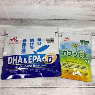 アジノモト(味の素)の味の素 DHA EPA+ビタミンD  カプシンEX(その他)