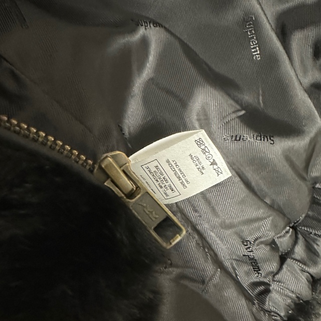 【S】Supreme faux fur bomber jacket  17SS 6