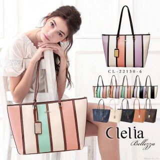 <もかと様専用>【新品未使用】Clelia トートバック　(アメジスト)(トートバッグ)