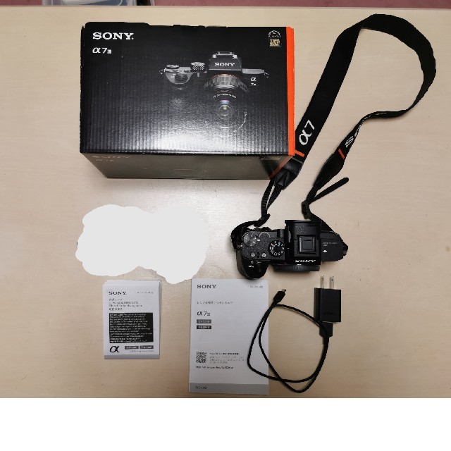 SONY(ソニー)のソニー α7III  [ILCE-7M3]　(2020/6/20購入) スマホ/家電/カメラのカメラ(ミラーレス一眼)の商品写真