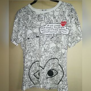 コムデギャルソン(COMME des GARCONS)のPLAY COMME des GARÇONS Tシャツ(Tシャツ/カットソー(半袖/袖なし))