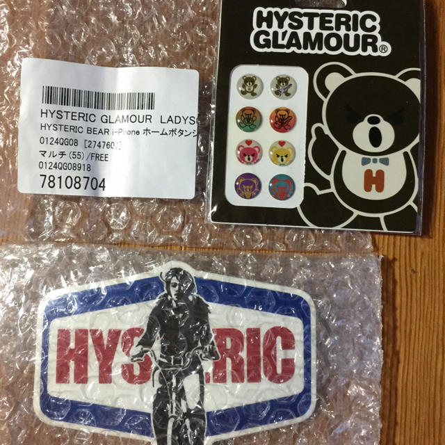 HYSTERIC GLAMOUR(ヒステリックグラマー)のヒステリックグラマー 新品未使用 ステッカー レディースのファッション小物(その他)の商品写真