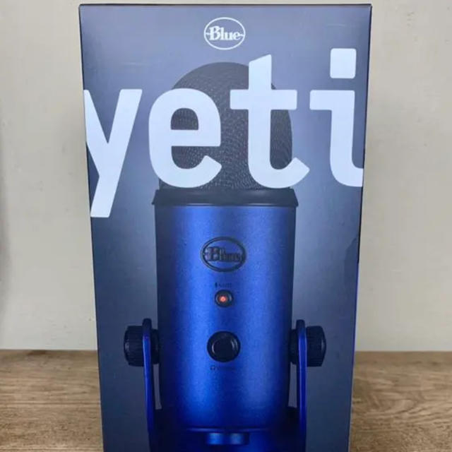 Blue Microphones Yeti USBコンデンサーマイク ブルー 楽器のレコーディング/PA機器(マイク)の商品写真