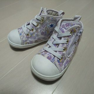 コンバース(CONVERSE)の【値下げ敢行　－500円】キッズスニーカー　コンバース　ラプンツェル　15センチ(スニーカー)