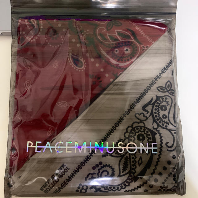 PEACEMINUSONE(ピースマイナスワン)のPMO BANDANA SET #1 バンダナセット メンズのファッション小物(バンダナ/スカーフ)の商品写真