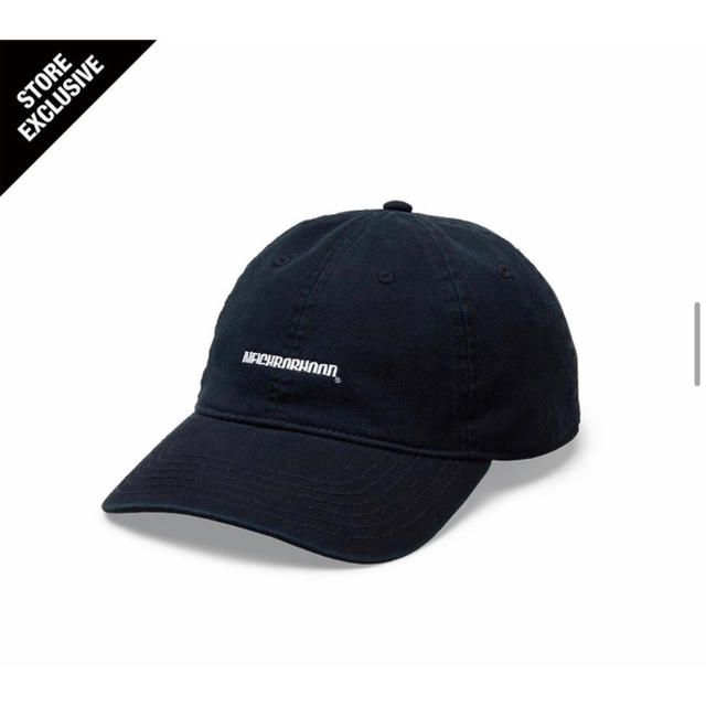 NEIGHBORHOOD(ネイバーフッド)のNEIGHBORHOOD 原宿店限定 CI / C-CAP BLACK  メンズの帽子(キャップ)の商品写真