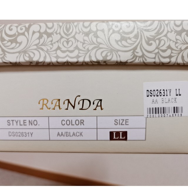 RANDA(ランダ)のRANDA ビジューリボンハイヒール レディースの靴/シューズ(ハイヒール/パンプス)の商品写真