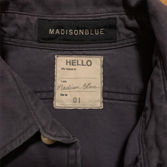 MADISONBLUE(マディソンブルー)のreika様専用　マディソンブルー　ハンプトンパールボタンシャツ レディースのトップス(シャツ/ブラウス(長袖/七分))の商品写真