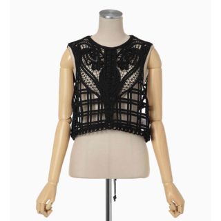 マメ(mame)のmame Cording Embroidery Vest ベスト 新品(ベスト/ジレ)