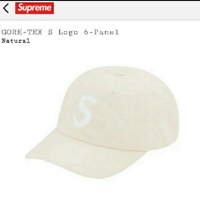 Supreme  GORE-TEX  S Logo 6-Panel