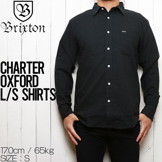 BRIXTON ブリクストン CHARTER OXFORD L/S WOVEN