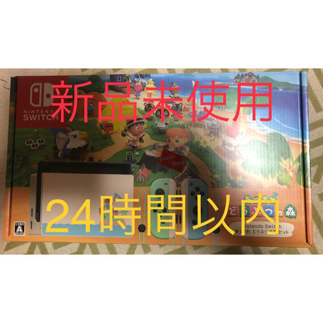 Nintendo Switch本体　あつまれどうぶつの森セット　任天堂ゲームソフト/ゲーム機本体