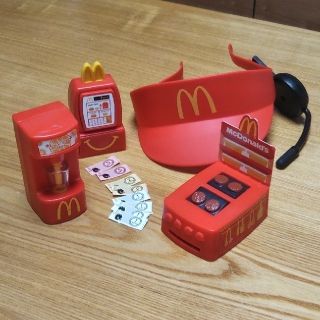 マクドナルド(マクドナルド)のハッピーセット 2019 なりきりマクドナルド 4個(知育玩具)