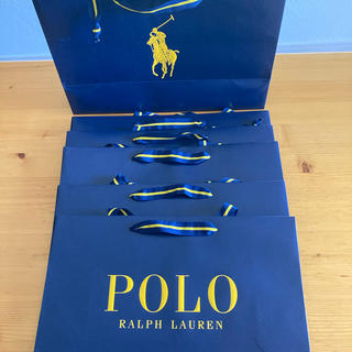 ポロラルフローレン(POLO RALPH LAUREN)のポロラルフローレン　ショップ袋　5枚　ラルフローレンショッパー(ショップ袋)