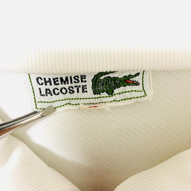 LACOSTE(ラコステ)のCHEMISE LACOSTE ラコステ　トラックジャケット　ジャージ　80s メンズのトップス(ジャージ)の商品写真