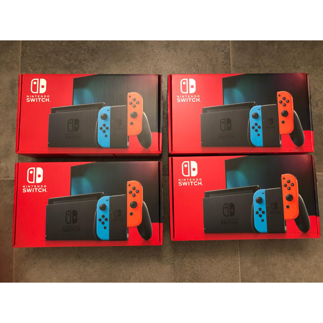 通販 Nintendo Switch - 任天堂 ニンテンドースイッチ 本体 ネオン 4台