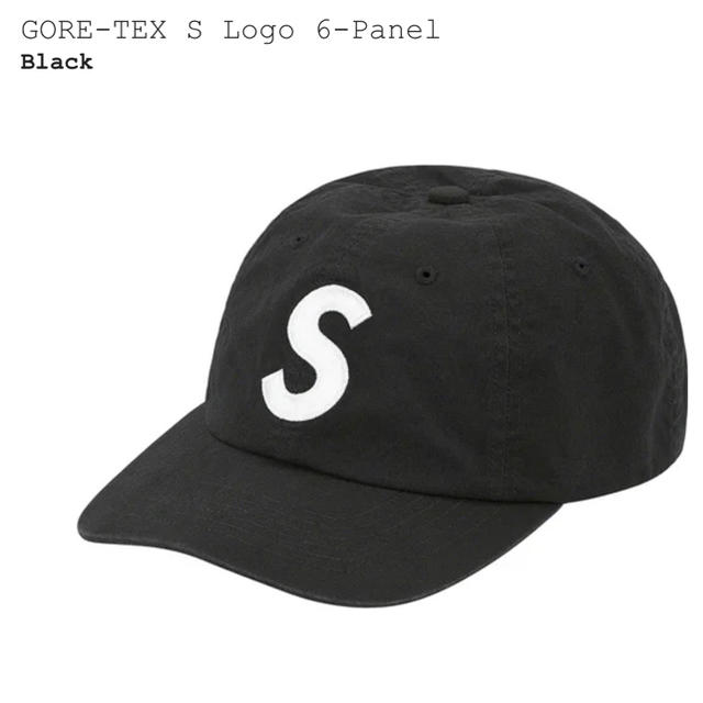 帽子supreme GORE-TEX S Logo 6-Panel Black