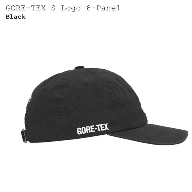 【ブランド】 Supreme - supreme GORE-TEX S Logo 6-Panel Blackの通販 by 23shop