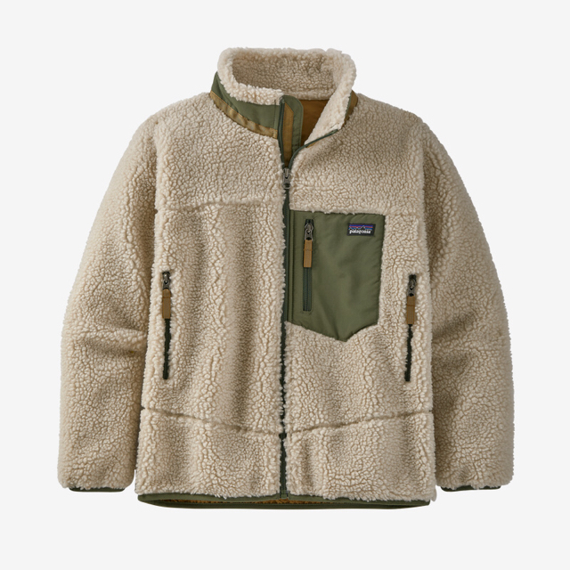 即完売！patagonia RETRO-X KID’S JACKET 2018