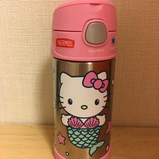 サーモス(THERMOS)の新柄❤️サーモス ストローボトル ストローマグ  ハローキティ(水筒)