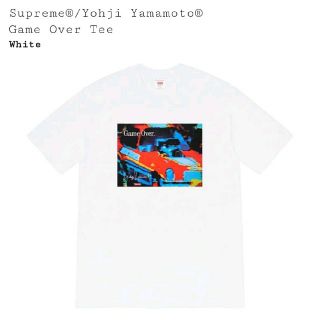 シュプリーム(Supreme)のSupreme Yohji Yamamoto Game Over Tee(Tシャツ/カットソー(半袖/袖なし))