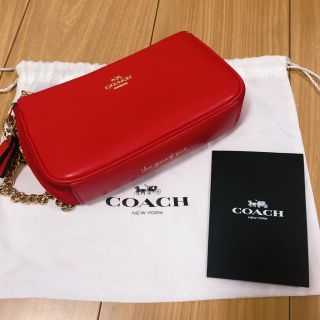 コーチ(COACH)の値下げ！限定セレーナゴメス コラボ リストレット(クラッチバッグ)