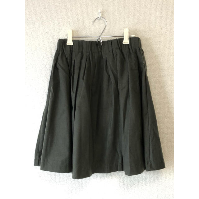 RETRO GIRL(レトロガール)のカーキ　フレアスカート　Mサイズ レディースのスカート(ミニスカート)の商品写真