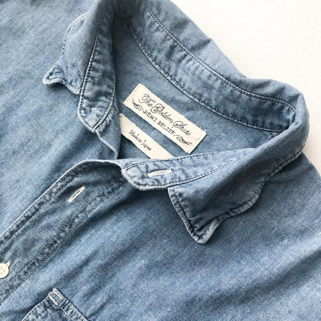 L'Appartement DEUXIEME CLASSE(アパルトモンドゥーズィエムクラス)のアパルトモン 別注 REMI RELIEF CHAMBRAY シャツ レディースのトップス(シャツ/ブラウス(長袖/七分))の商品写真