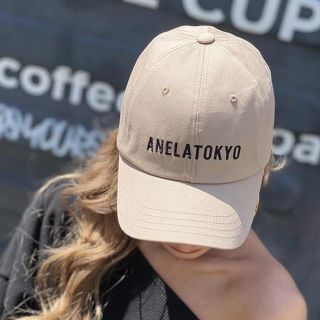 アリシアスタン(ALEXIA STAM)のANELA TOKYO ロコキャップ ベージュ(キャップ)