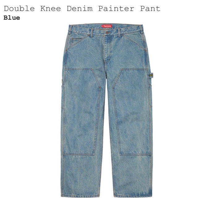 Supreme Double Knee Denim Painter Pant