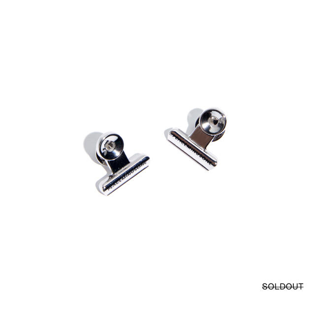 <1個のみ> PMO BULLDOG CLIP PIN #1 SILVER