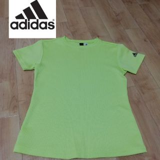 アディダス(adidas)のスポーツウェア　adidas　ライトグリーン　レディース　S(Tシャツ(半袖/袖なし))