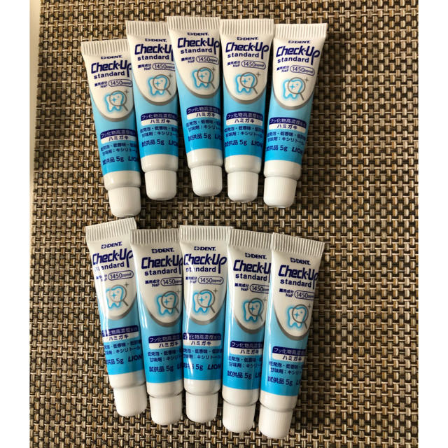 チェックアップ　スタンダード　歯磨き粉 コスメ/美容のオーラルケア(歯磨き粉)の商品写真