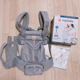 エルゴベビー(Ergobaby)のエルゴ  抱っこ紐　オムニ360 パールグレー(抱っこひも/おんぶひも)